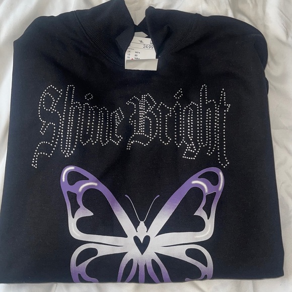 H&M Oversized Mock-turtleneck Sweatshirt 14Y - Picture 4 of 6